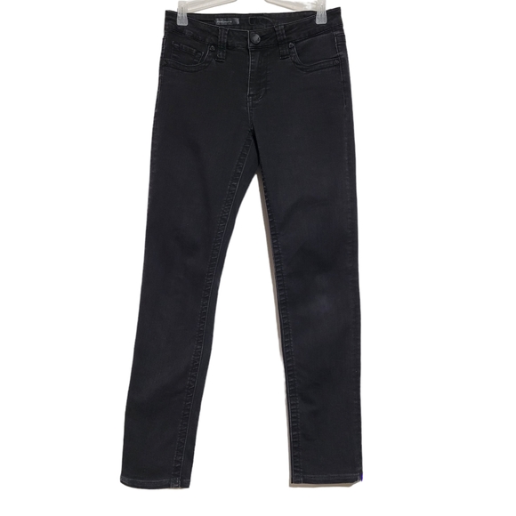 Kut from The Kloth Stevie Straight Leg Black Jeans Women's 0 Classic Minimalist - Picture 3 of 7